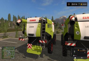 Claas Lexion 700 Series Full Pack v1.0
