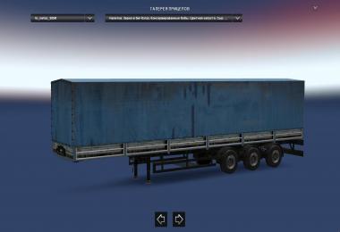 Dirty rusty trailer NEFAZ 93341 1.28-1.30