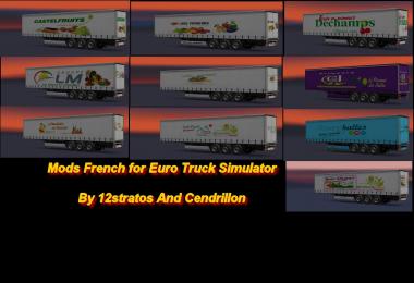 Trailer Skin Pack fruits and vegetables v1.0