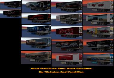 Ets2 Trailer Skin Pack pub cars v1.0