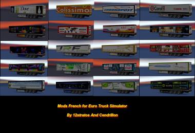 Ets2 Trailer Skin Pack various trailers v1.0