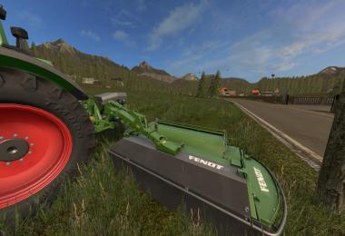 Fendt butterfly (mower skin for Pottinger X8) v1.0