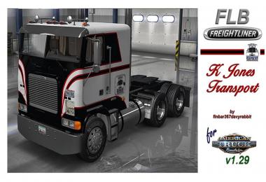 FLB Freightliner – K Jones Texture (HARVEN) v1.0
