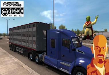 FLIEGL ANIMAL TRANSPORT (SINGLE & DOUBLE) ETS2 1.30.x