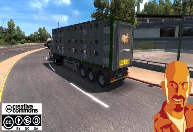 FLIEGL ANIMAL TRANSPORT (SINGLE & DOUBLE) ETS2 1.30.x