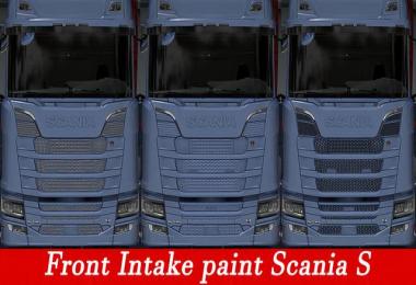 Front intake paint Scania Next Gen v3