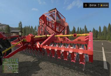 Grimme 18 Row Sugar Beet Harvester v1