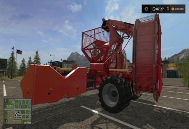 Grimme 18 Row Sugar Beet Harvester v1