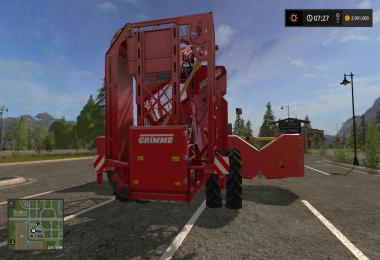 Grimme 18 Row Sugar Beet Harvester v1