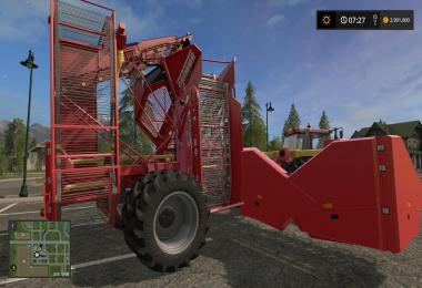 Grimme 18 Row Sugar Beet Harvester v1