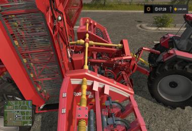Grimme 18 Row Sugar Beet Harvester v1