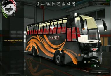 Hino Ak1J Capsul Body Bus Mod with Bd Skin 1.27 & 1.28