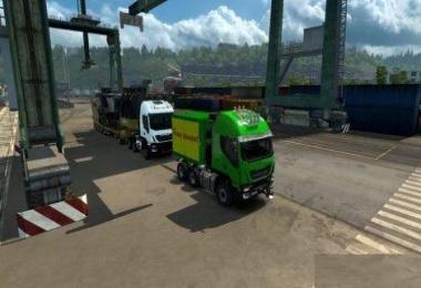 IVECO Heavy Haul Convoy Trailer Mod 1.30