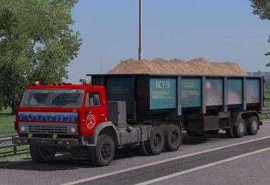 Kamaz 53116 + Trailers 1.30 beta