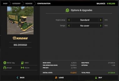 KRONE BIG MOWER v1.0.0.4b Update