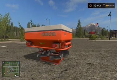 Kubota fertilizer spreader v1