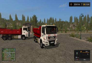 Man tgs 6x4 benne v1.0