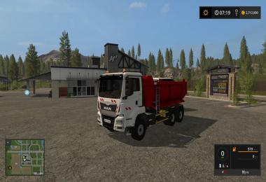Man tgs 6x4 benne v1.0
