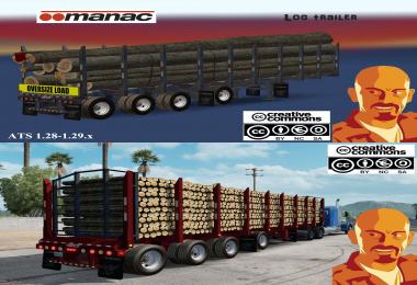 MANAC 4 AXIS LOG TRAILER ATS 1.28 - 1.29.x