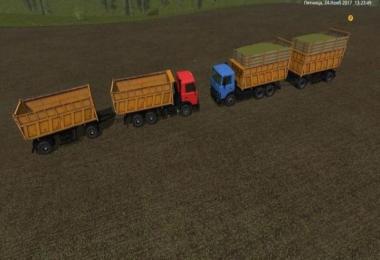 Maz 5516 with trailer v1.1