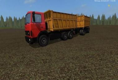 Maz 5516 with trailer v1.1