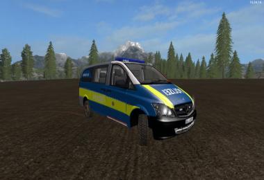 Mercedes Benz Vito Police Skin v1.0