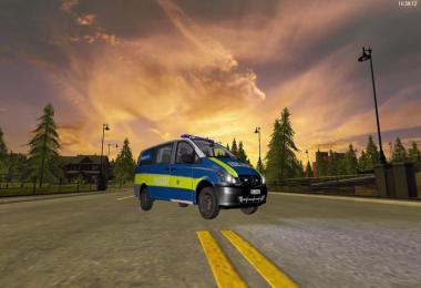 Mercedes Benz Vito Police Skin v1.0