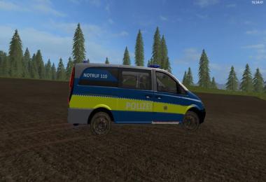 Mercedes Benz Vito Police Skin v1.0