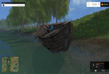 Old boat Fs15 v1.0
