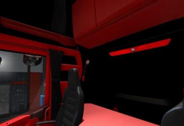 Red interior for Scania 2016 1.30