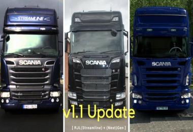 Scania V8 Topline 8x4 Heavy Duty Mod Pack v1.1 Update