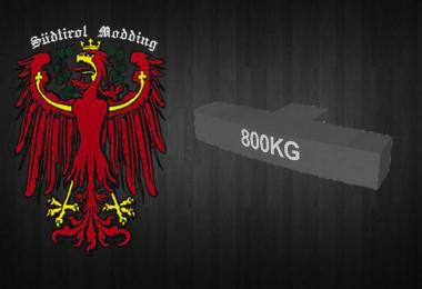 Self-made weight 800 KG v1.0
