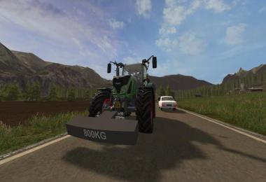 Self-made weight 800 KG v1.0