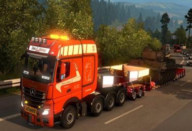 Tage E. Nielsen New Actros Paintjob pack