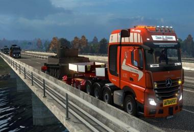 Tage E. Nielsen New Actros Paintjob pack