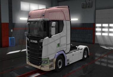 Templates for Scania R/S 2016 v1.0
