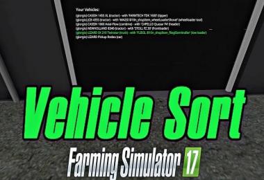VehicleSort v0.6a