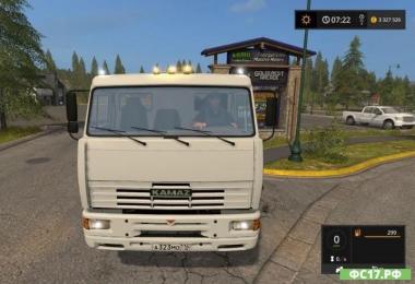 Kamaz 65116 with trailer Schmitz v1.1