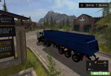Kamaz 65116 with trailer Schmitz v1.1