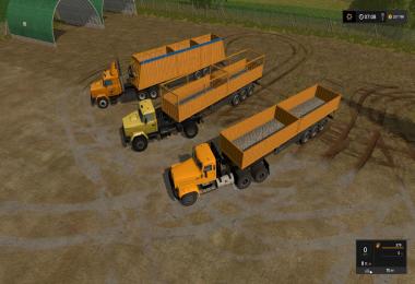 Pack Semi trailers + KraZ v1.3