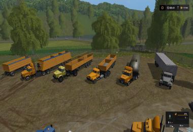 Pack Semi trailers + KraZ v1.3