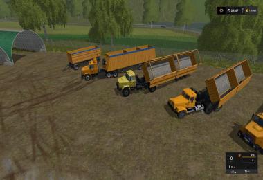 Pack Semi trailers + KraZ v1.3