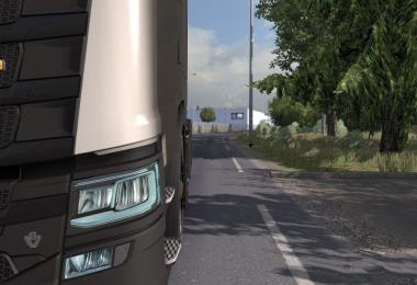 Blue Xenon lights for Scania NXTGN