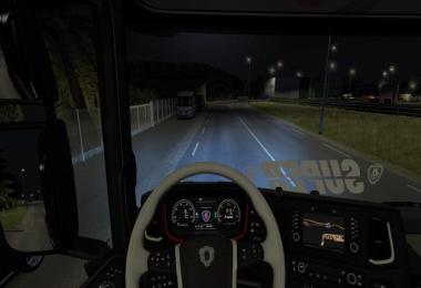 Blue Xenon lights for Scania NXTGN