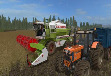 Claas C540 folding cutter v1.2 + Claas Lexion 700