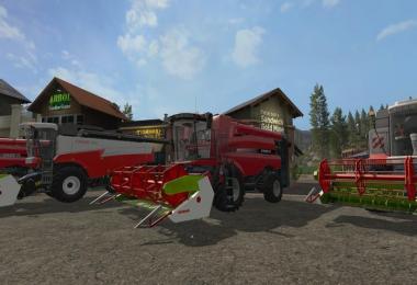 Claas C540 folding cutter v1.2 + Claas Lexion 700