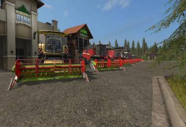 Claas C540 folding cutter v1.2 + Claas Lexion 700