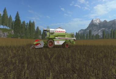 Claas C540 folding cutter v1.2 + Claas Lexion 700