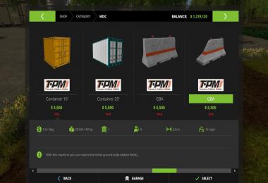 Construction Site Items v1.0