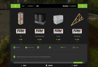 Construction Site Items v1.0